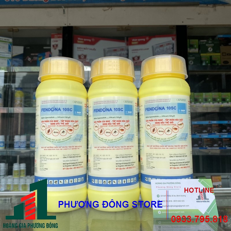 Thuốc diệt muỗi FENDONA 10SC _ chai 500ml