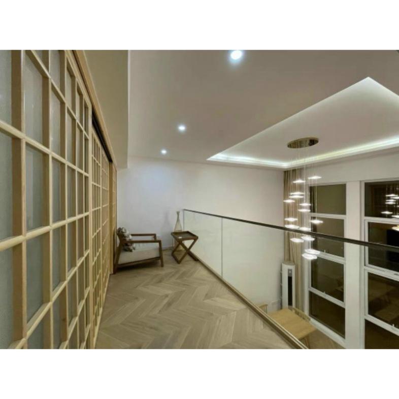 Ảnh thật 200% - Đèn thả thông tầng KATANA cánh lá sen phong thái sang trọng, hiện đại, độc đáo, đèn tô điểm hiện đại DT