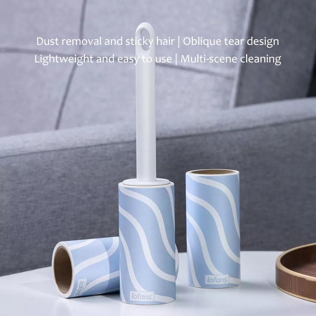 Dụng Cụ Loại Bỏ Xơ Vải Lofans Có 3 Cuộn Băng Dính Thay Thế