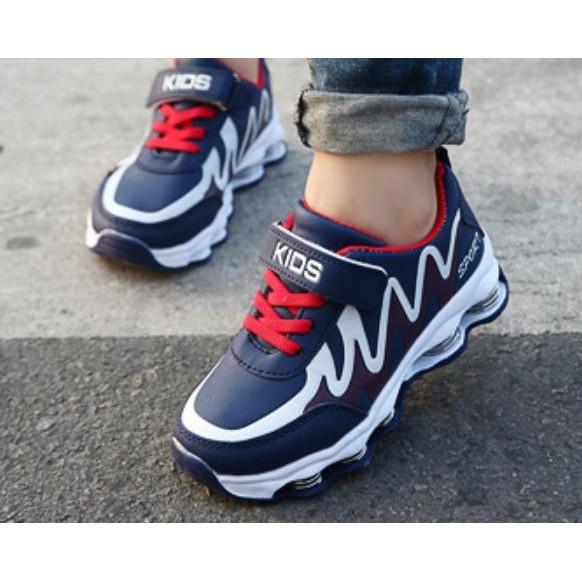 Giày unisex cho bé đế lò xo tôn dáng size 28-37 - giày sneaker cho bé - giày thể thao cho bé