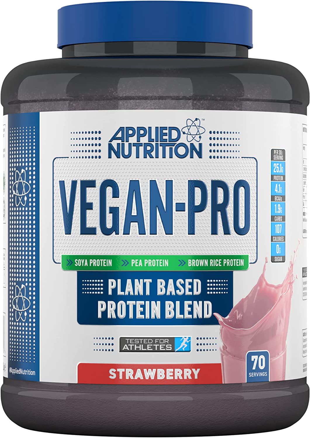 Hình ảnh Vegan Pro 2.1kg  Applied Nutrition - Sữa Đạm Thực Vật Tăng Cơ Dành Cho Người Ăn Chay Không Làm Nổi Mụn