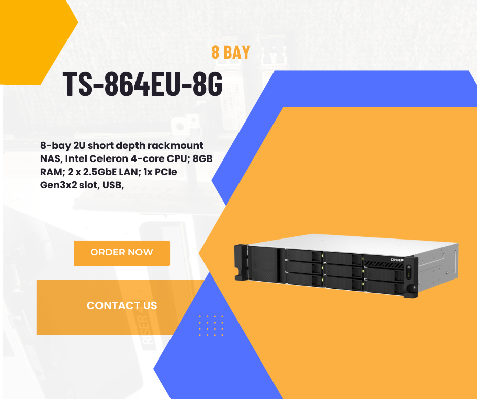 Thiết bị lưu trữ NAS TS-864eU-8G