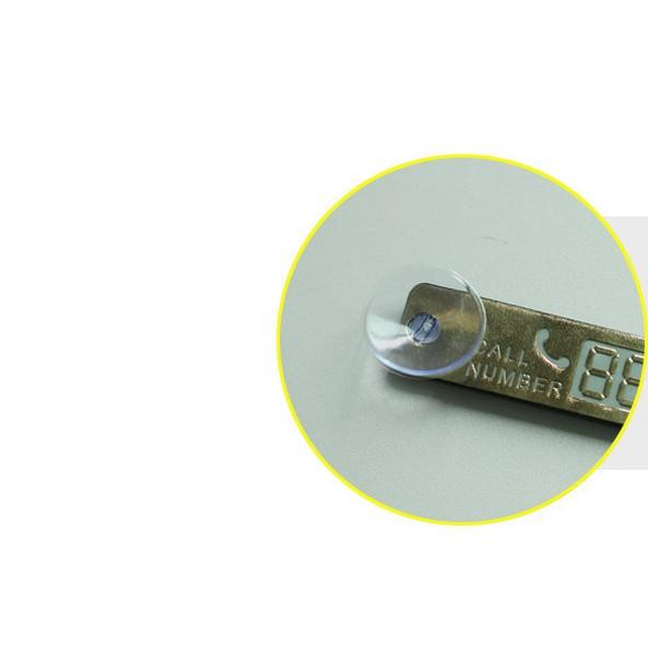 Bảng ghi dành cho xe ô tô dùng khi đỗ xe