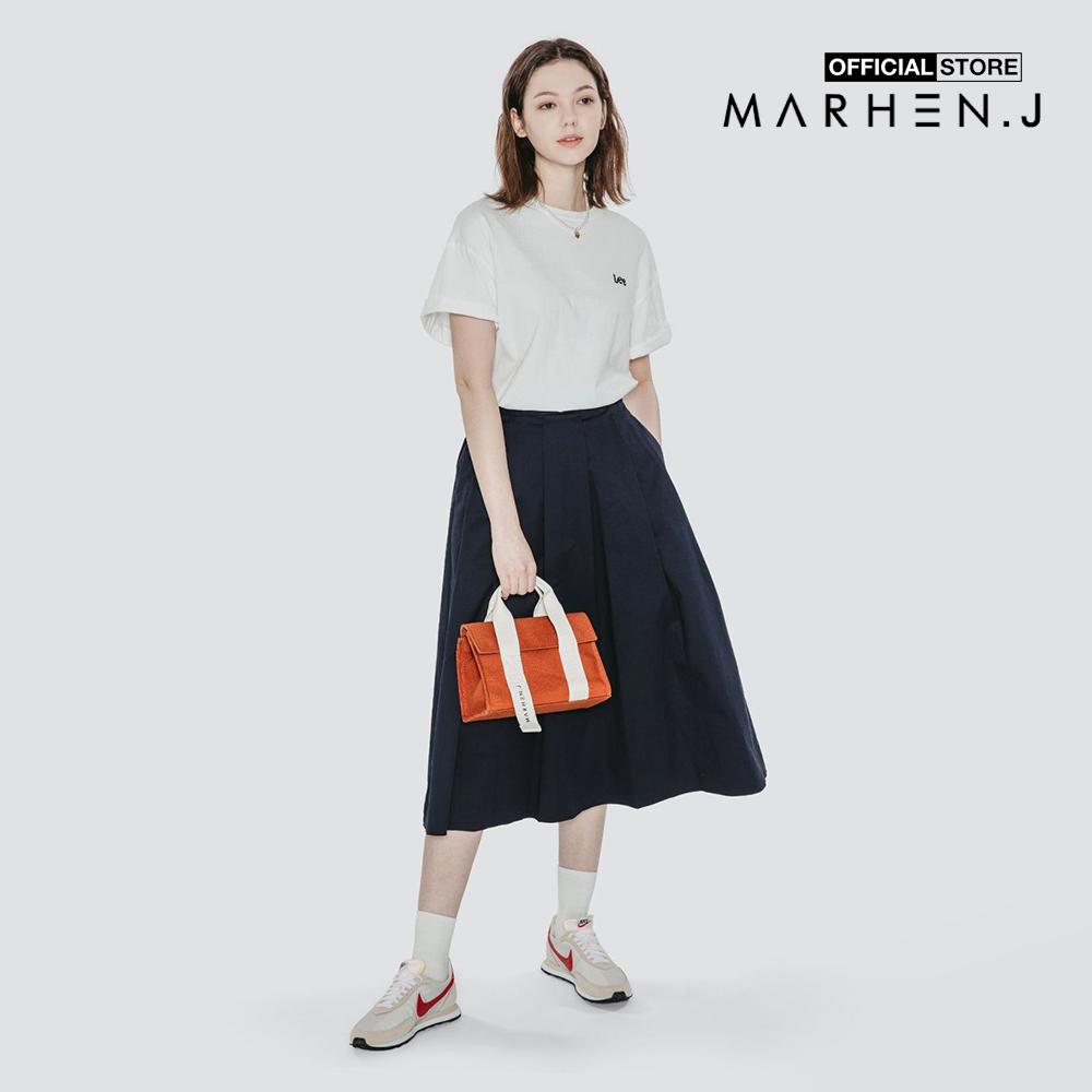 Marhen.J - Túi đeo vai nữ chữ nhật Roy Nano MJ22BROYNN-BO