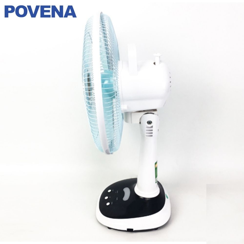 Quạt sạc điện Povena PVN-5612 - Hàng chính hãng