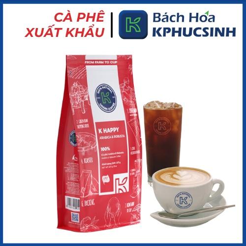 Combo cà phê rang xay xuất khẩu K-Happy 227g và K-Life thương hiệu K-Coffee