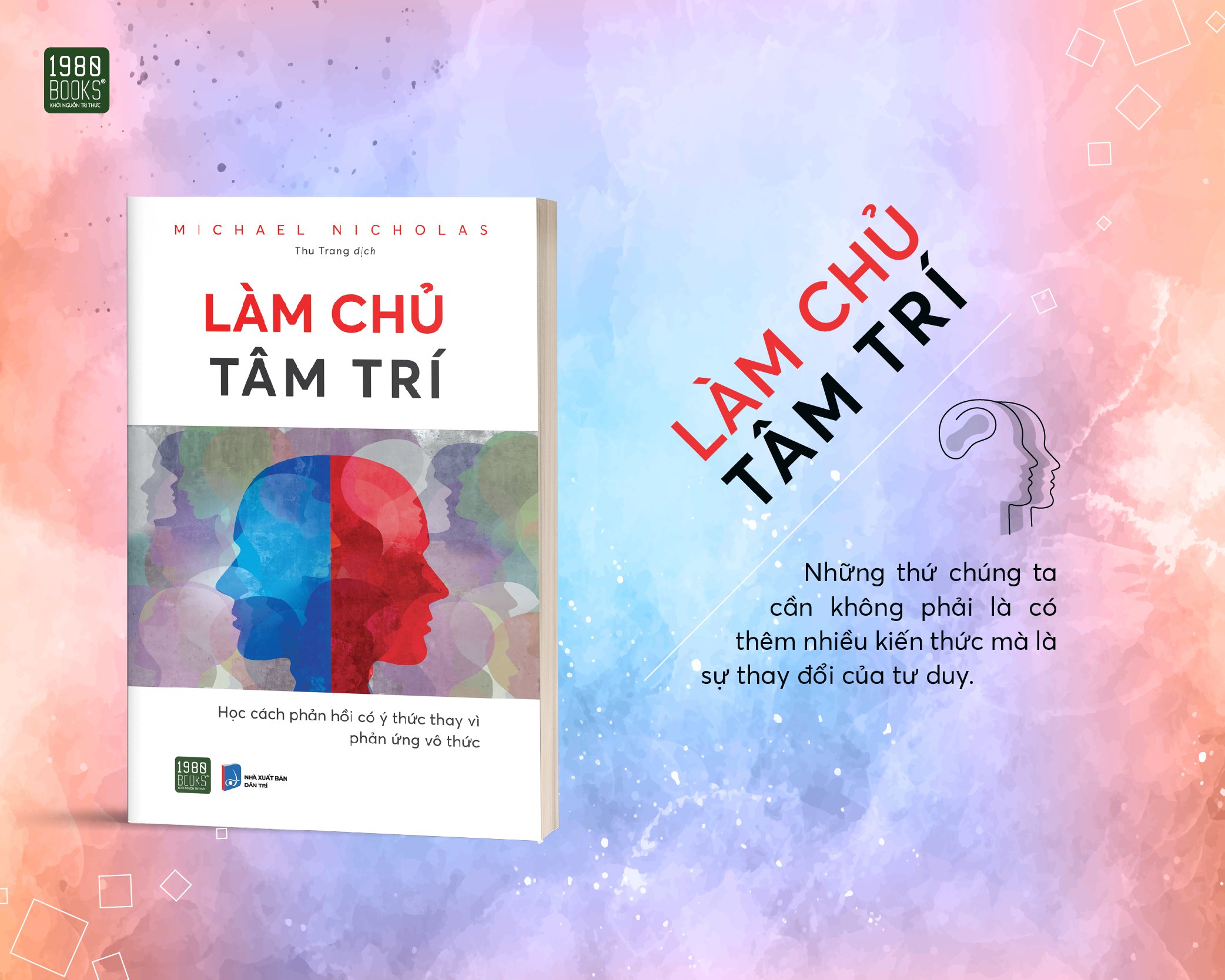 Làm chủ tâm trí - Michael Nicholas (1980BOOKS HCM)