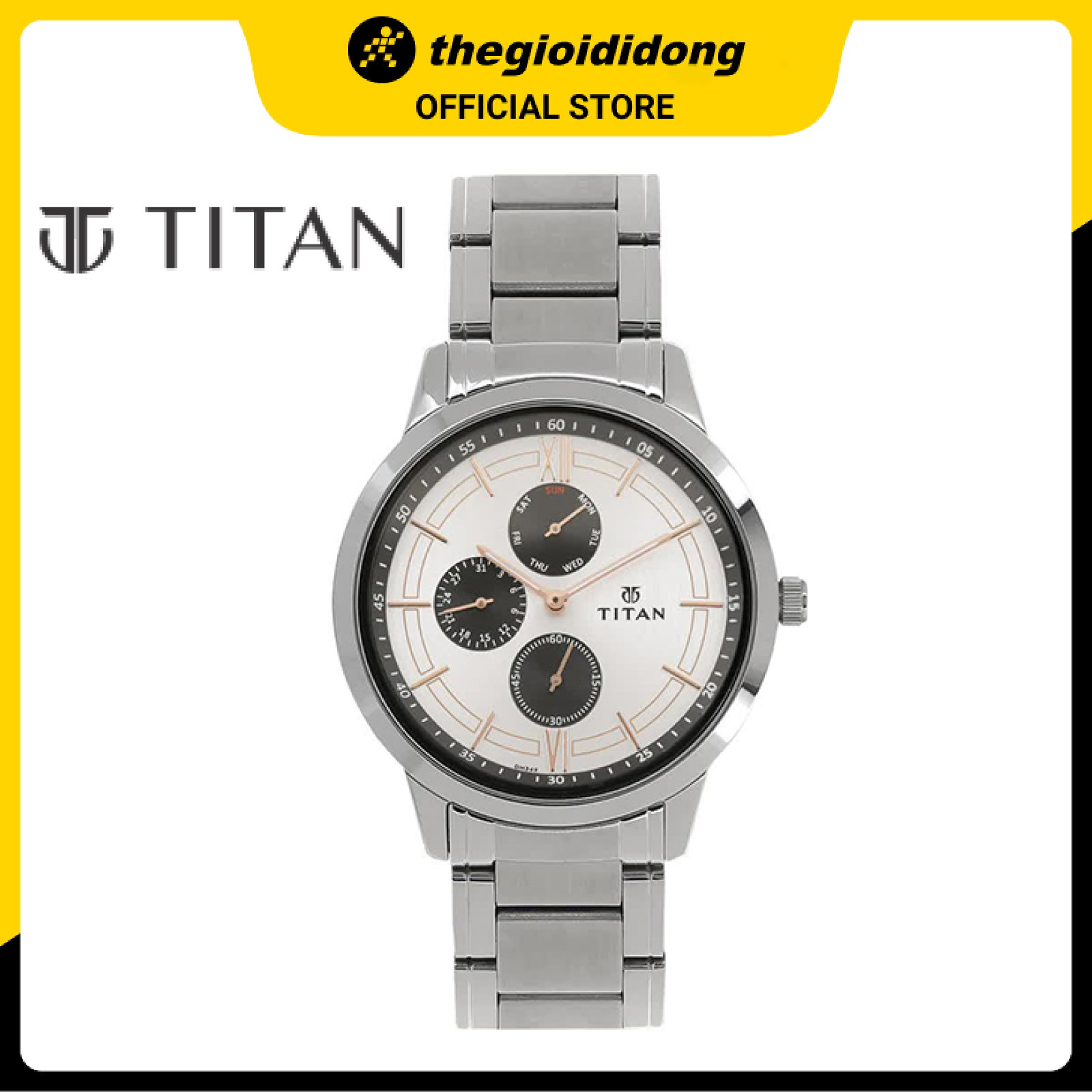 Đồng hồ đeo tay nam  hiệu Titan 1769SM02