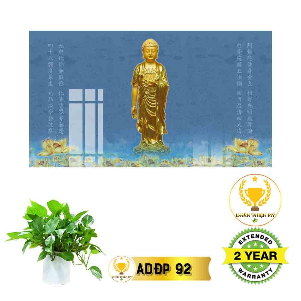 Tranh điện Phật A Di Đà_ADD9