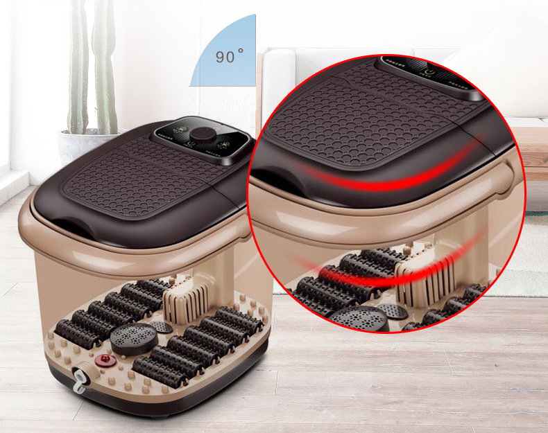 Máy Ngâm Chân Massage Cao Cấp, Bồn Ngâm Cao Cấp Tự Làm Nóng Nước Massage Thư Giãn