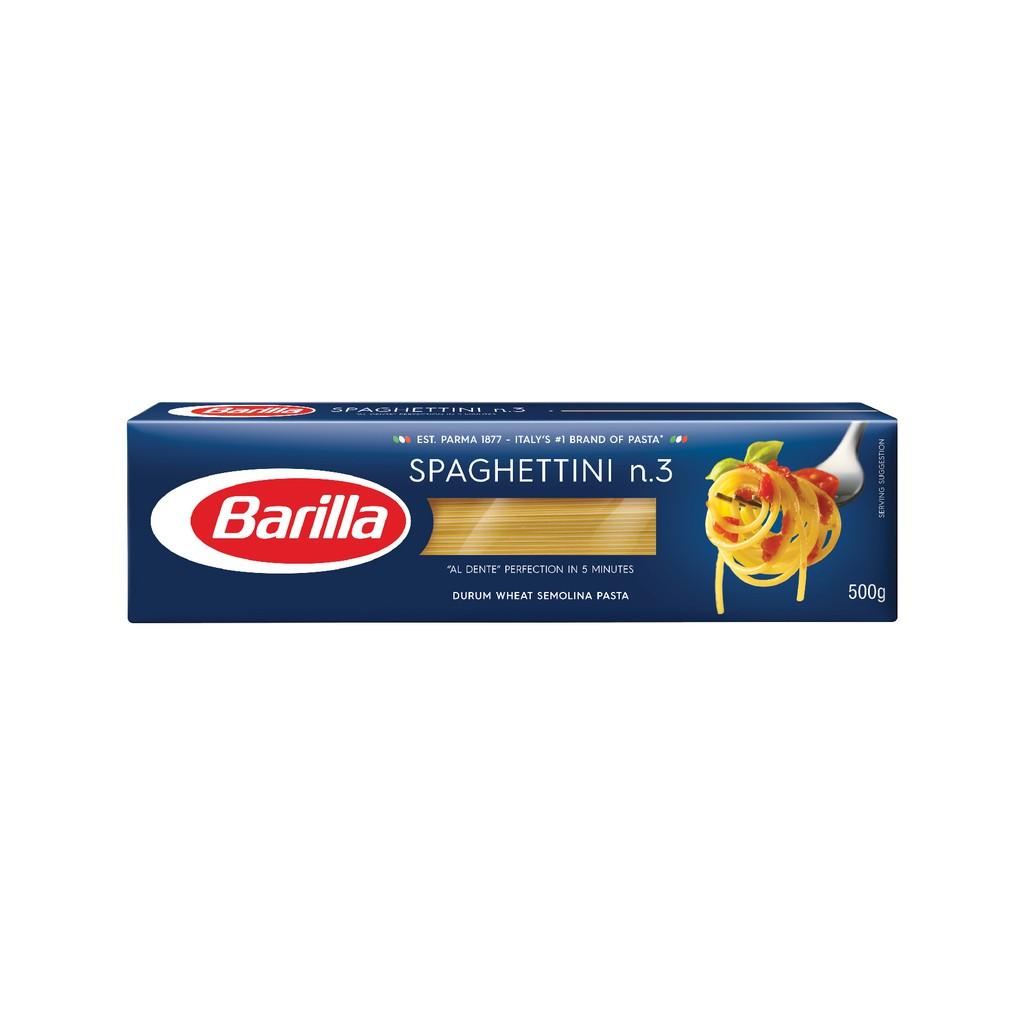 Mỳ Barilla sợi hình các cỡ Spaghettini No.3-500gr