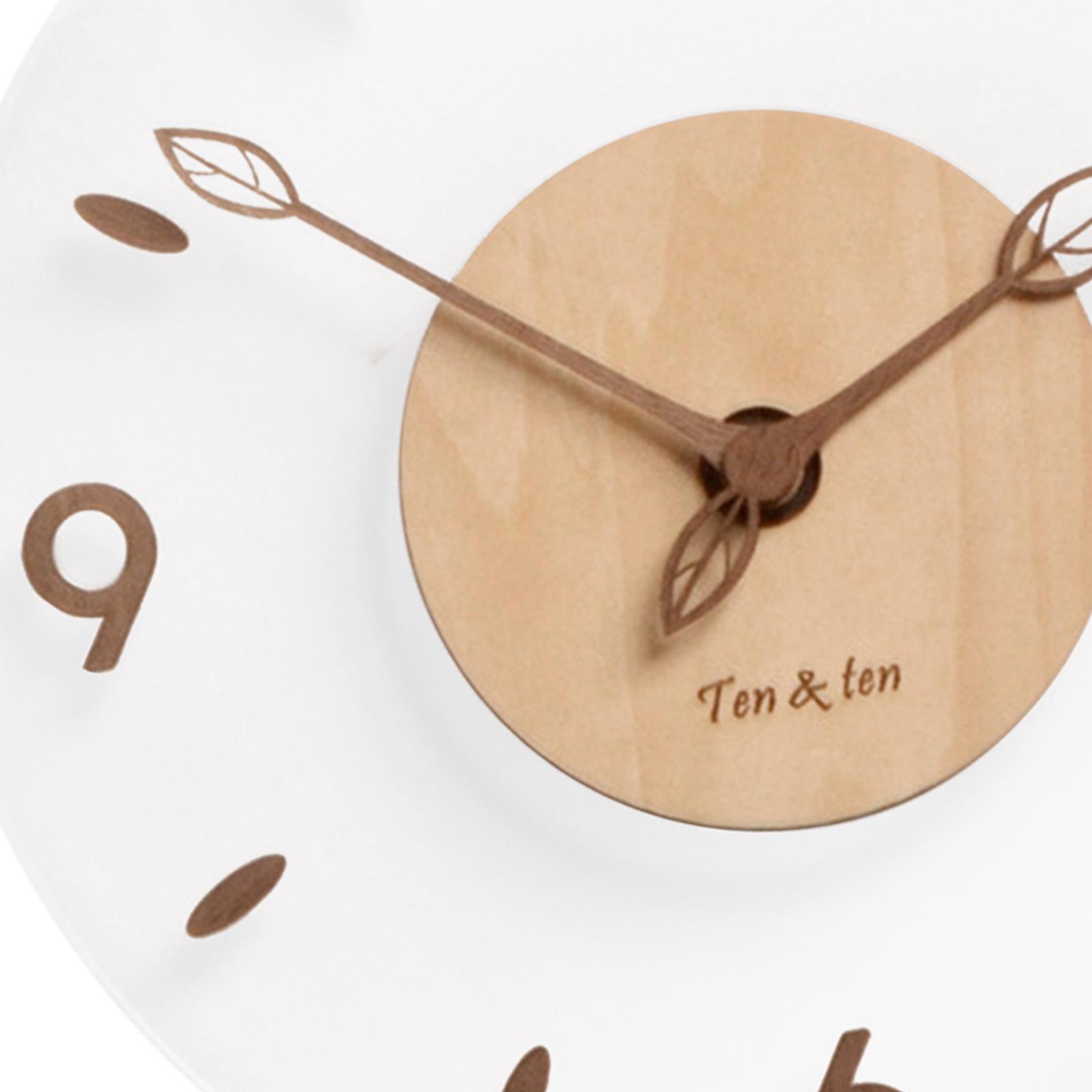 Acrylic Wall Clocks Non Ticking Silent Clock for Home/Kitchen/Office, Easy to Read