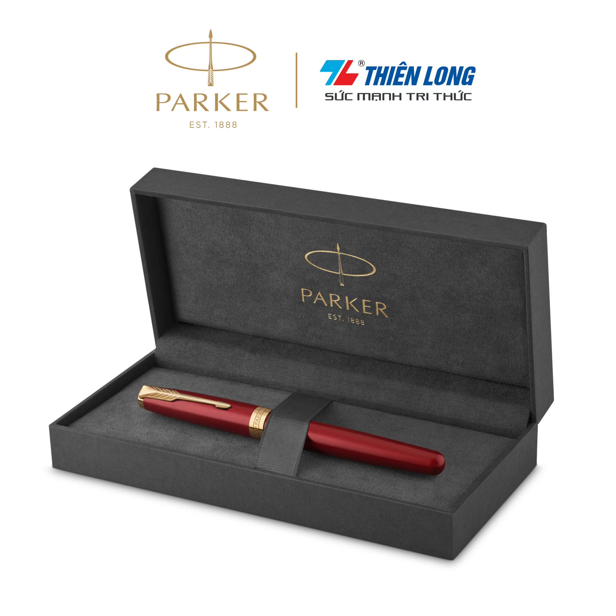 Hình ảnh Bút máy cao cấp Parker Sonnet Lacque Red GT 18K TB-1950774