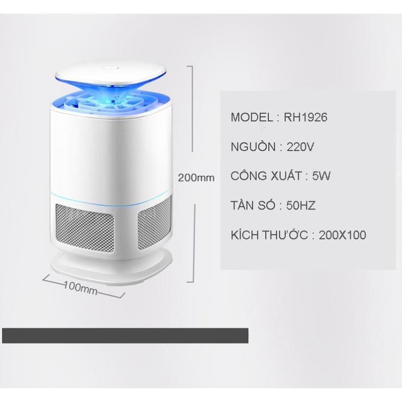 Máy hút muỗi công nghệ LED tiên tiến không mùi không hóa chất