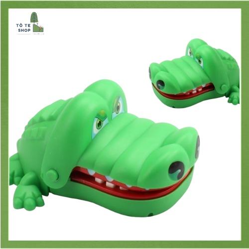 Đồ chơi cá sấu cắn tay loại to cho bé, đồ chơi giải trí khám răng cá sấu Crocodile Dentist