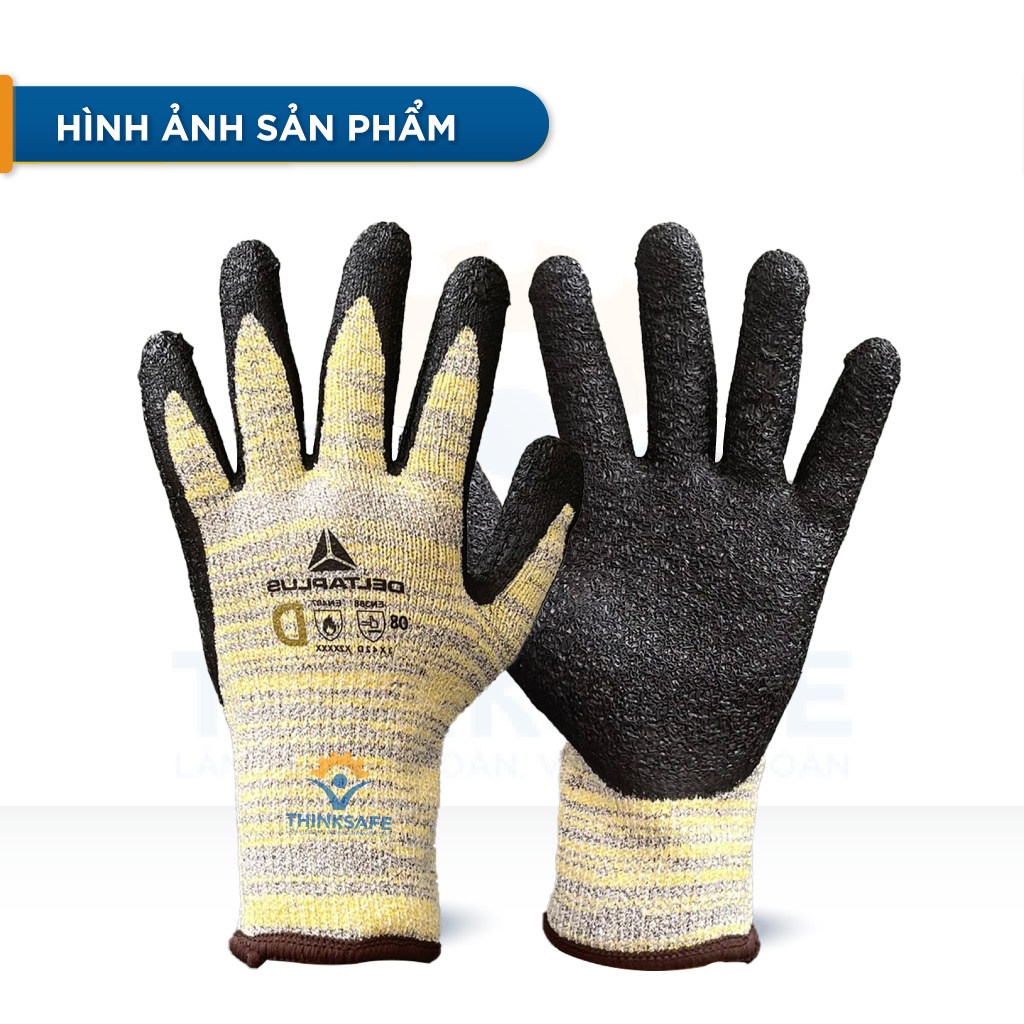 Găng tay chống cắt Venicut52 chống cắt cấp độ 5 găng tay chịu nhiệt 250 độ ôm tay thao tác tốt - Latex Glove Venicut52