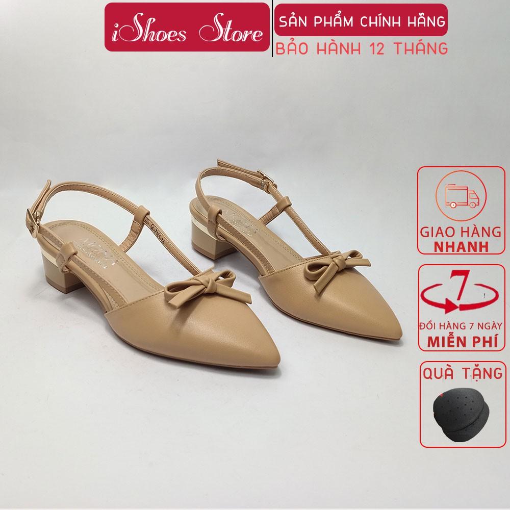 Sandal nữ MONA quai hậu cao 3cm - X162