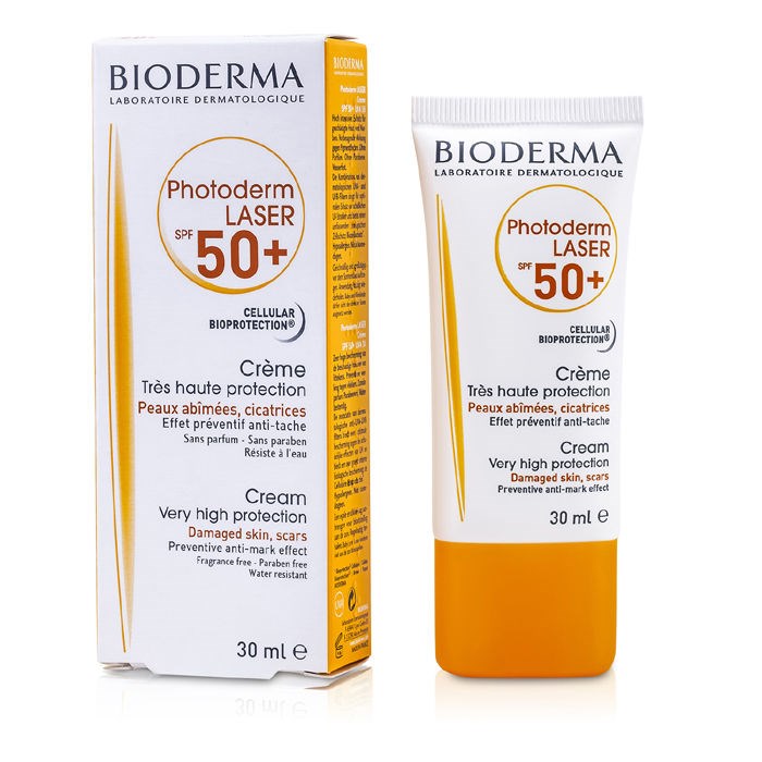 Kem Chống Nắng Cho Da Nhạy Cảm Laser Bioderma Photoderm Laser Spf 50+ (30ml)