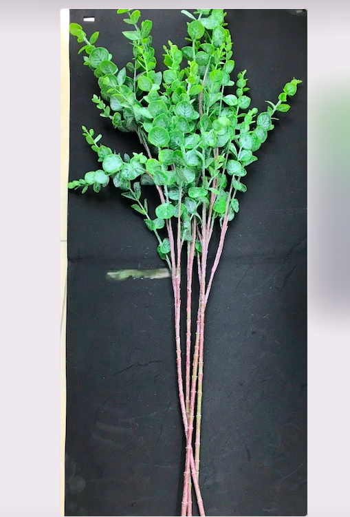 Cành lá điểm silic - dài 60cm - Cây giả, hoa lụa trang trí nhà cửa