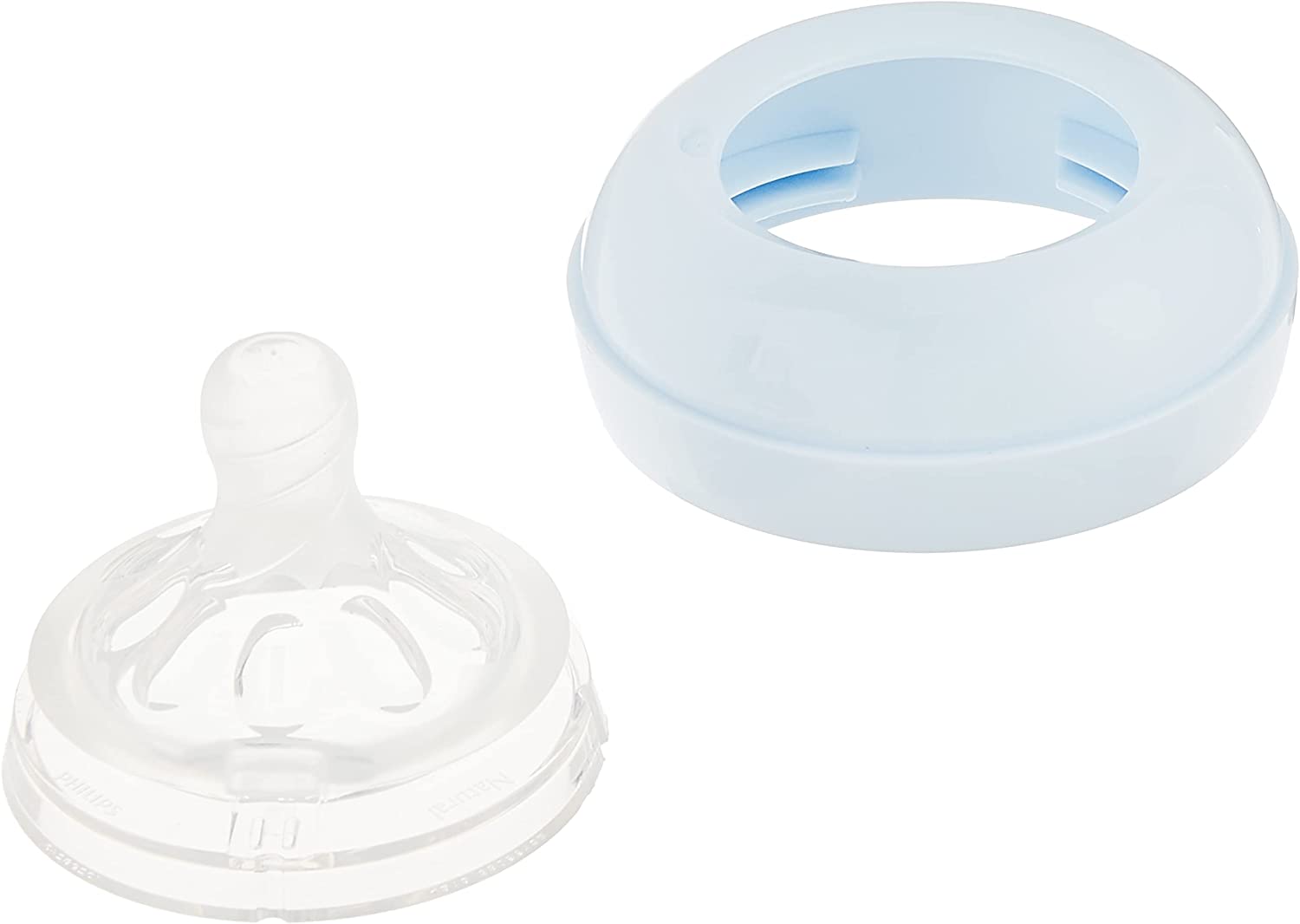 Philips Avent Hộp 2 Bình sữa PPSU thiết kế tự nhiên 125ml cho trẻ từ 0 tháng tuổi SCF581/20