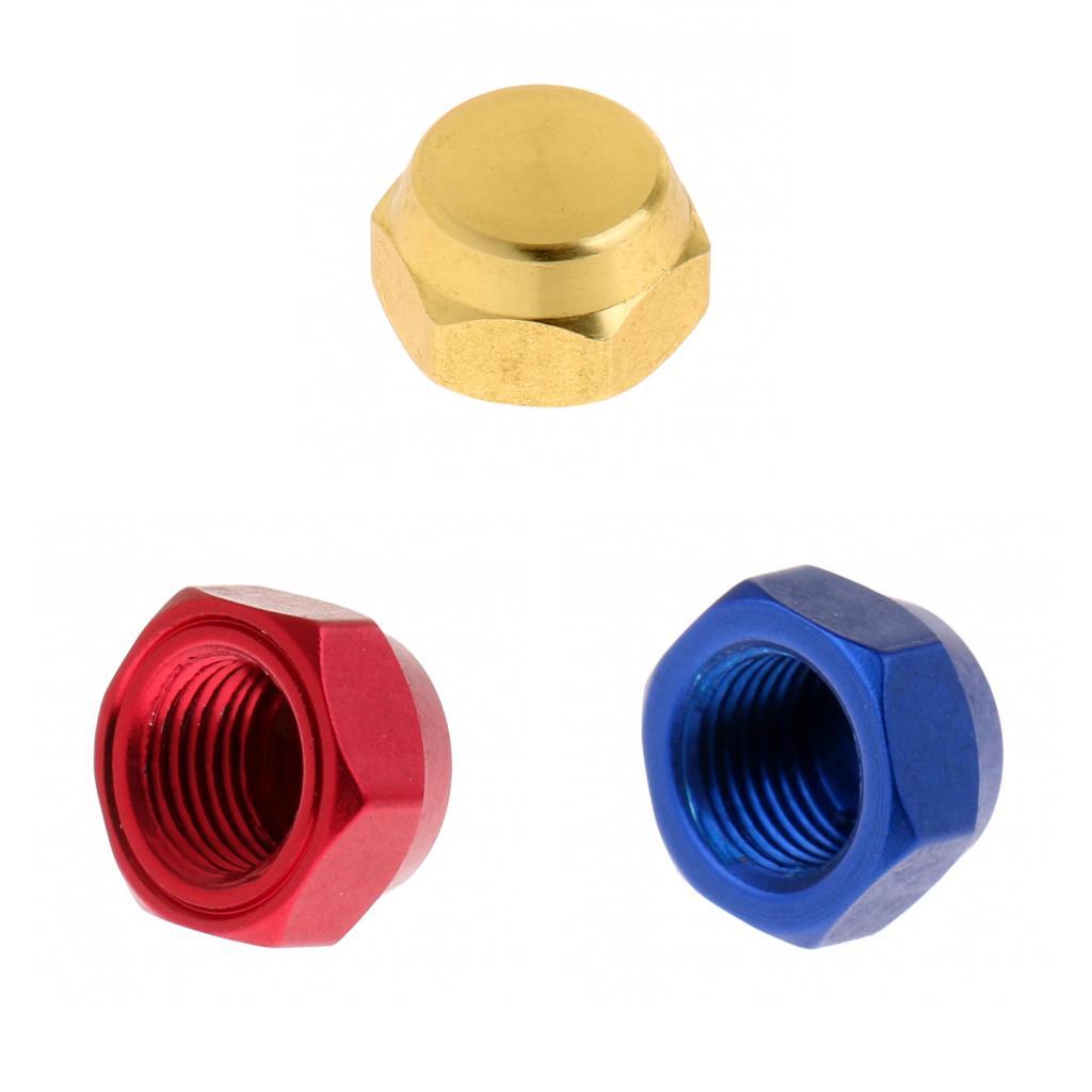 3pcs Aluminum Alloy Baitcasting Reel Screw Nut Screw for Fishing Reel Handle