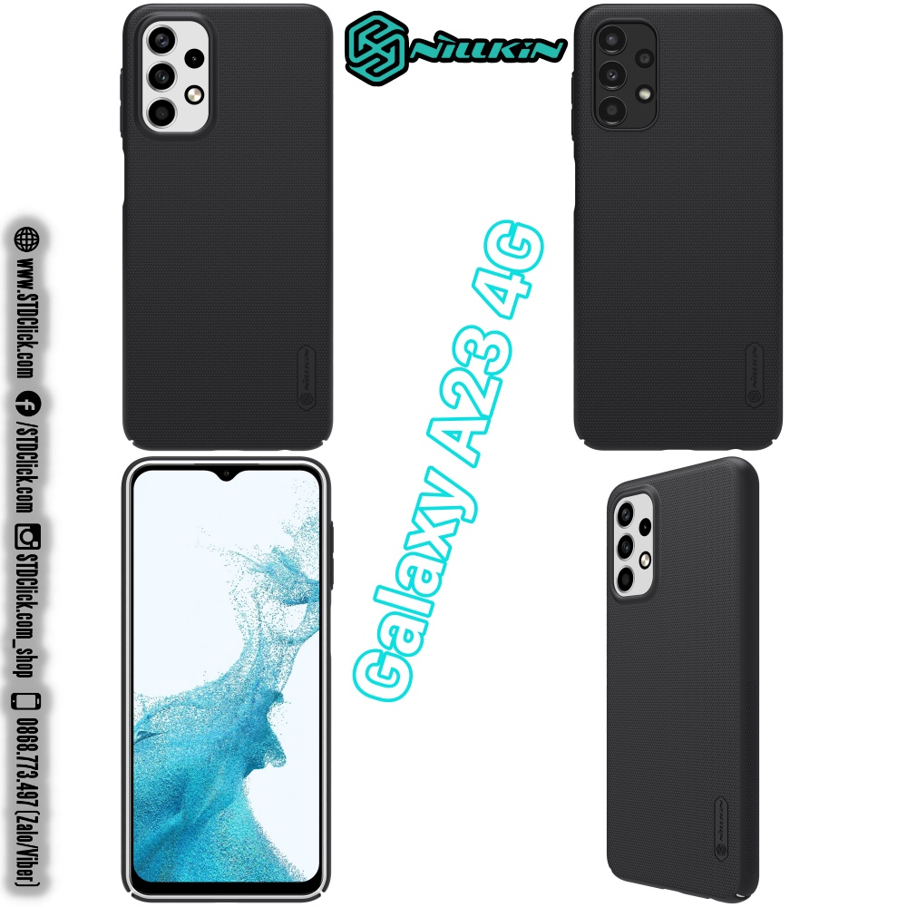 ỐP LƯNG DÀNH CHO ĐIỆN THOẠI SAMSUNG GALAXY A23 4G NILLKIN NHỰA CỨNG SẦN