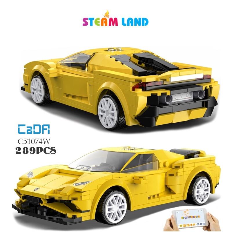 Đồ Chơi Lắp Ráp Điều Khiển Xe Evo Race Car - CADA C51074W