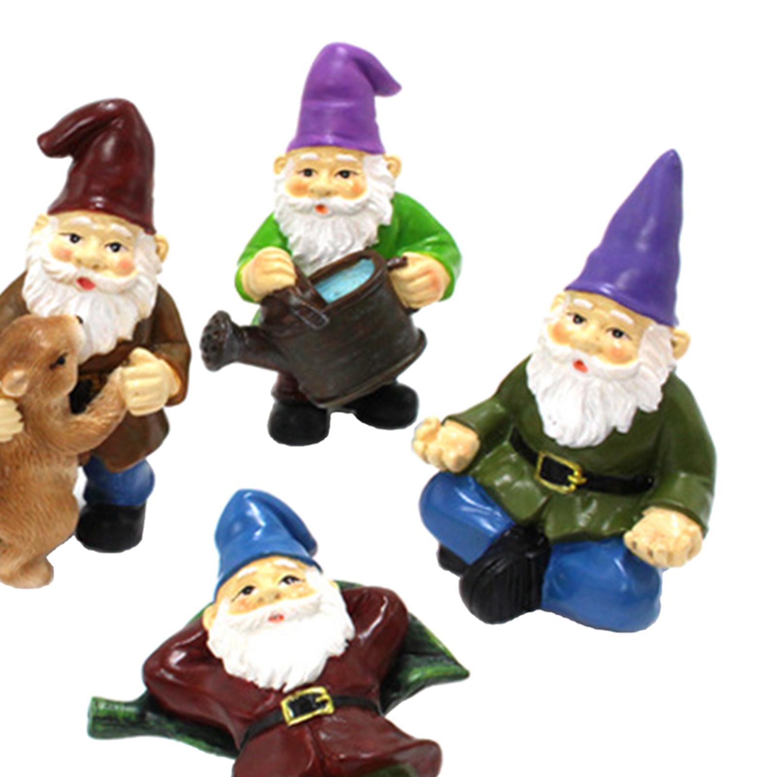 5x Fairy Miniature Figurine Garden Ornament Yard Decor House Accessories