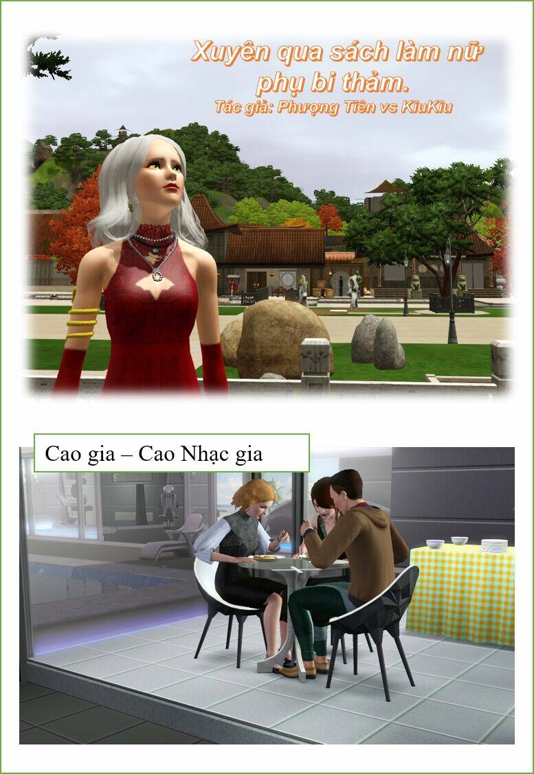 xuyên qua sách làm nữ phụ bi thảm-truyện sims chapter 11 1