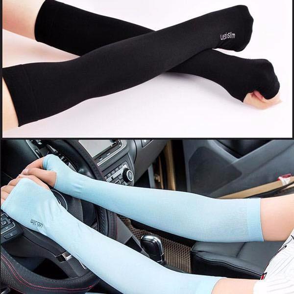 Gang tay chống nắng let’s slim hàn quốc