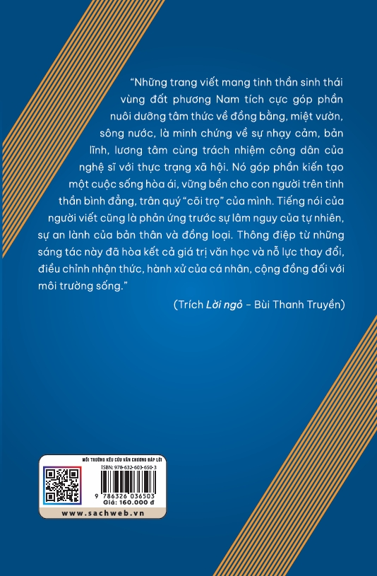 Môi trường kêu cứu văn chương đáp lời