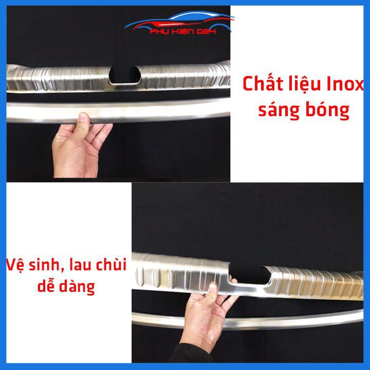 Ốp chống trầy cốp City 2015-2016-2017-2018-2019-2020 inox sáng bóng bảo vệ xe chống va đập