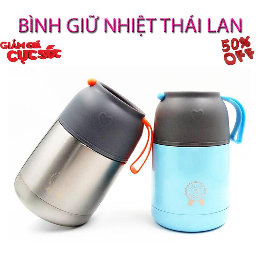 Bình giữ nhiệt Thái Lan 620ml, Giữ Nhiệt Đa Năng, Bình Giữ Nhiệt Đựng thức Ăn Inox, Sản Phẩm Có 3 Lớp cách Nhiệt Cao Cấp