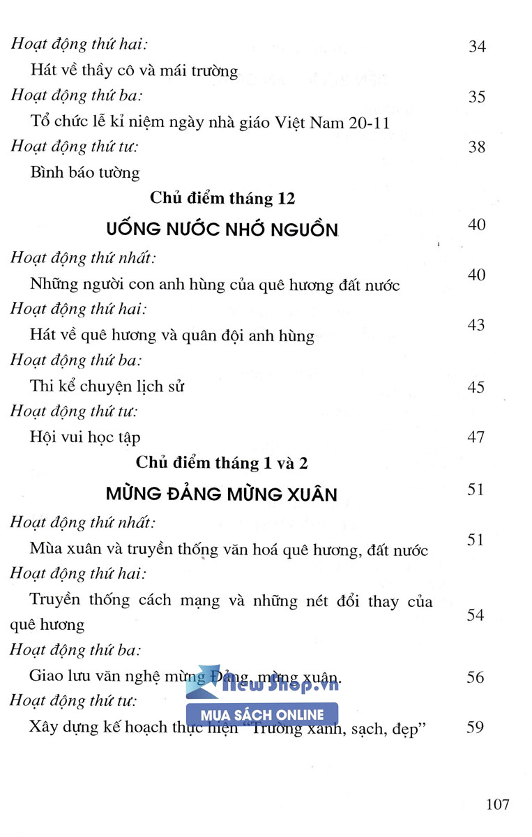 HƯỚNG DẪN THỰC HIỆN HOẠT ĐỘNG GIÁO DỤC NGOÀI GIỜ LÊN LỚP - LỚP 7 - HA