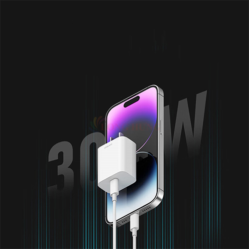 Cốc sạc Cuktech GaN 1C 30W A18C - Hàng chính hãng