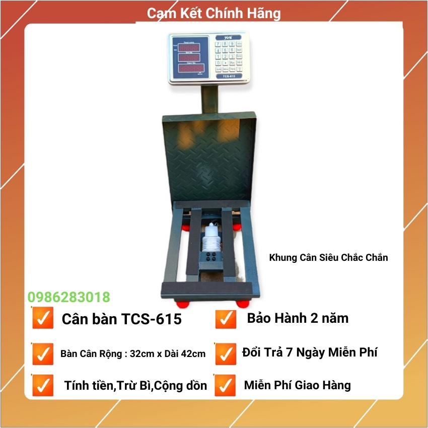 Cân điện tử cân bàn TCS - 615 ( 100KG &amp;amp; 150KG ) dùng cho cân hàng hóa kho bãi