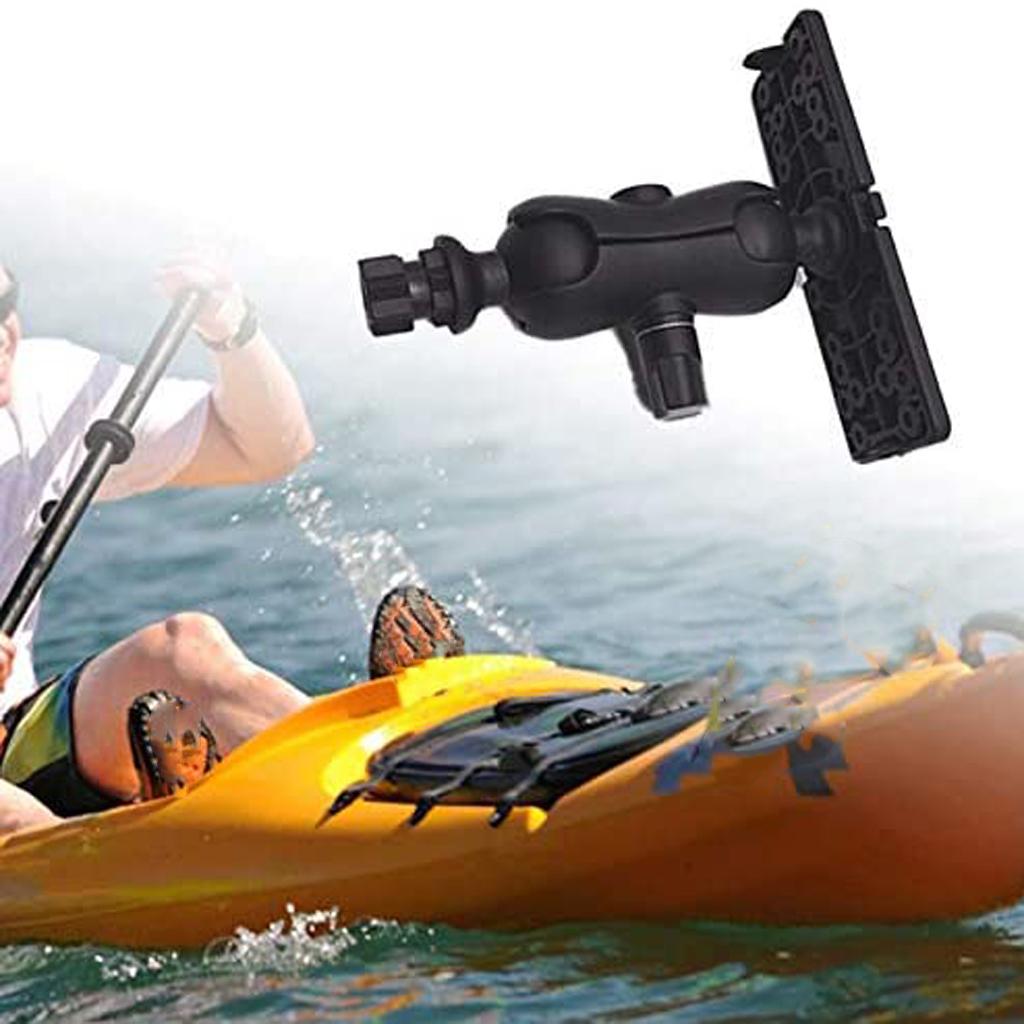 Fish Finder Mount Nylon Ball-Mount Holder Bracket Rack Swivel Mounting Plate