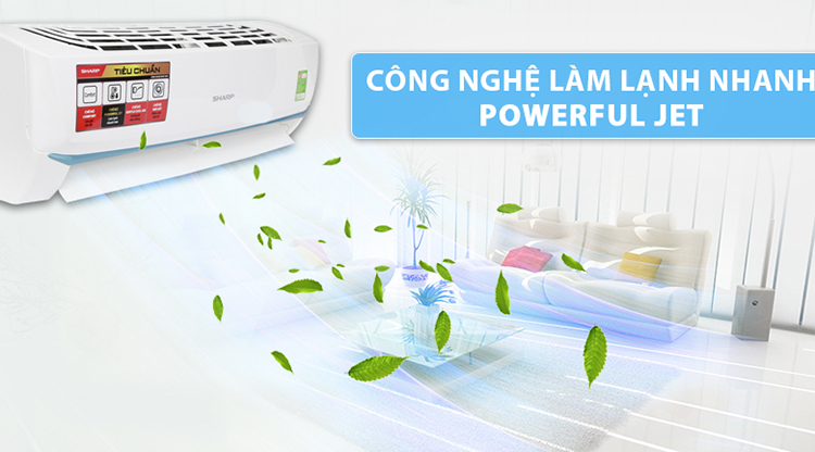 Máy Lạnh Sharp AH-A25UEW (1.0HP) - Hàng Chính Hãng