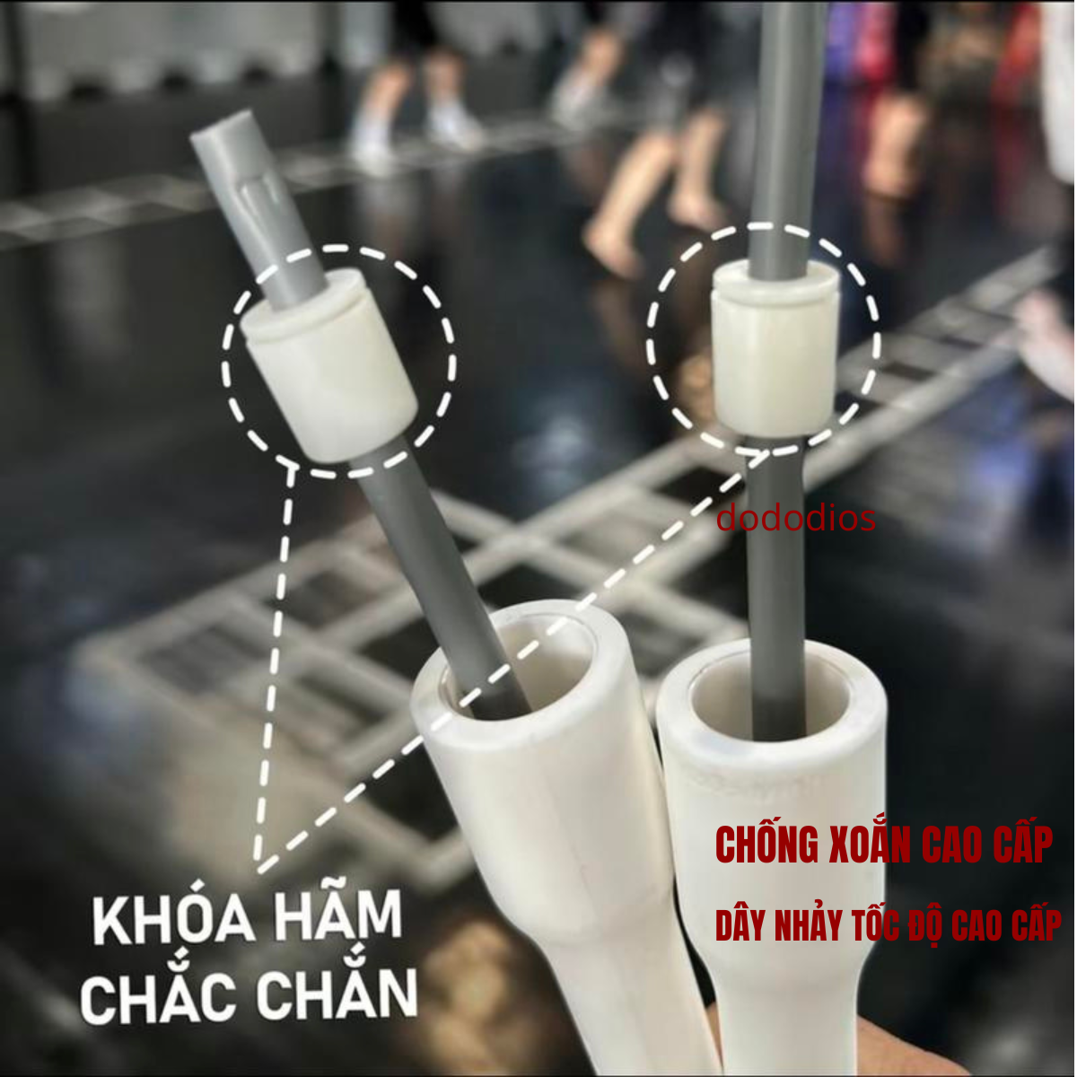 [KSport][Bảo hành 3 tháng] Dây Nhảy Tốc Độ King Sport 6mm - PVC Rope - Dây Nhảy Thể Dục - Dụng Cụ Tập Luyện[Tập Gym