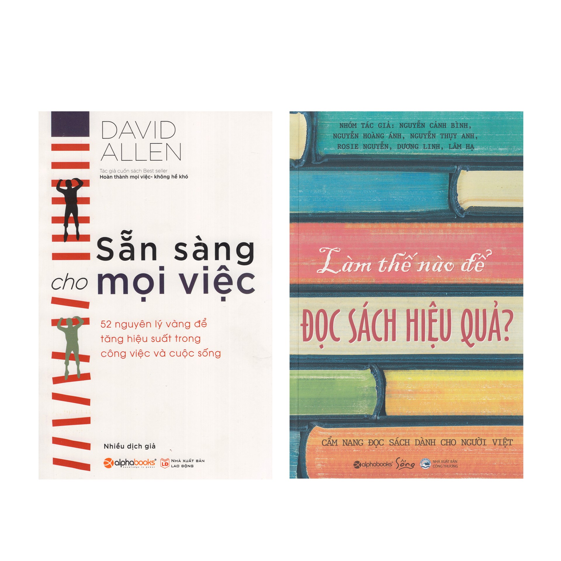 Combo Sách Kỹ Năng Sống : Sẵn Sàng Cho Mọi Việc + Làm Thế Nào Để Đọc Sách Hiệu Quả