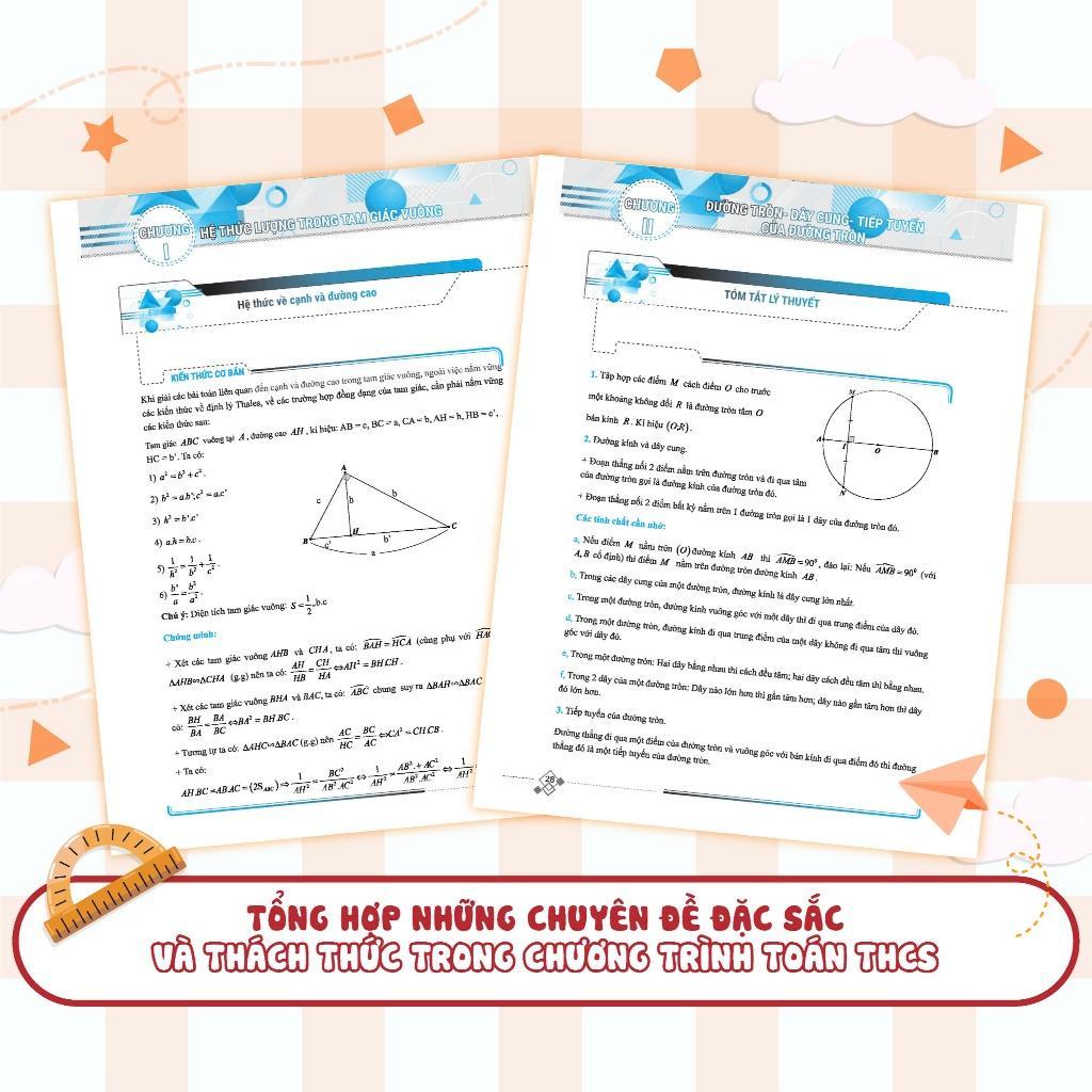 Sách - Tổng Hợp Chuyên Đề Trọng Tâm Thi Vào 10 Chuyên Và Học Sinh Giỏi - Hình Học 9 - Megabook