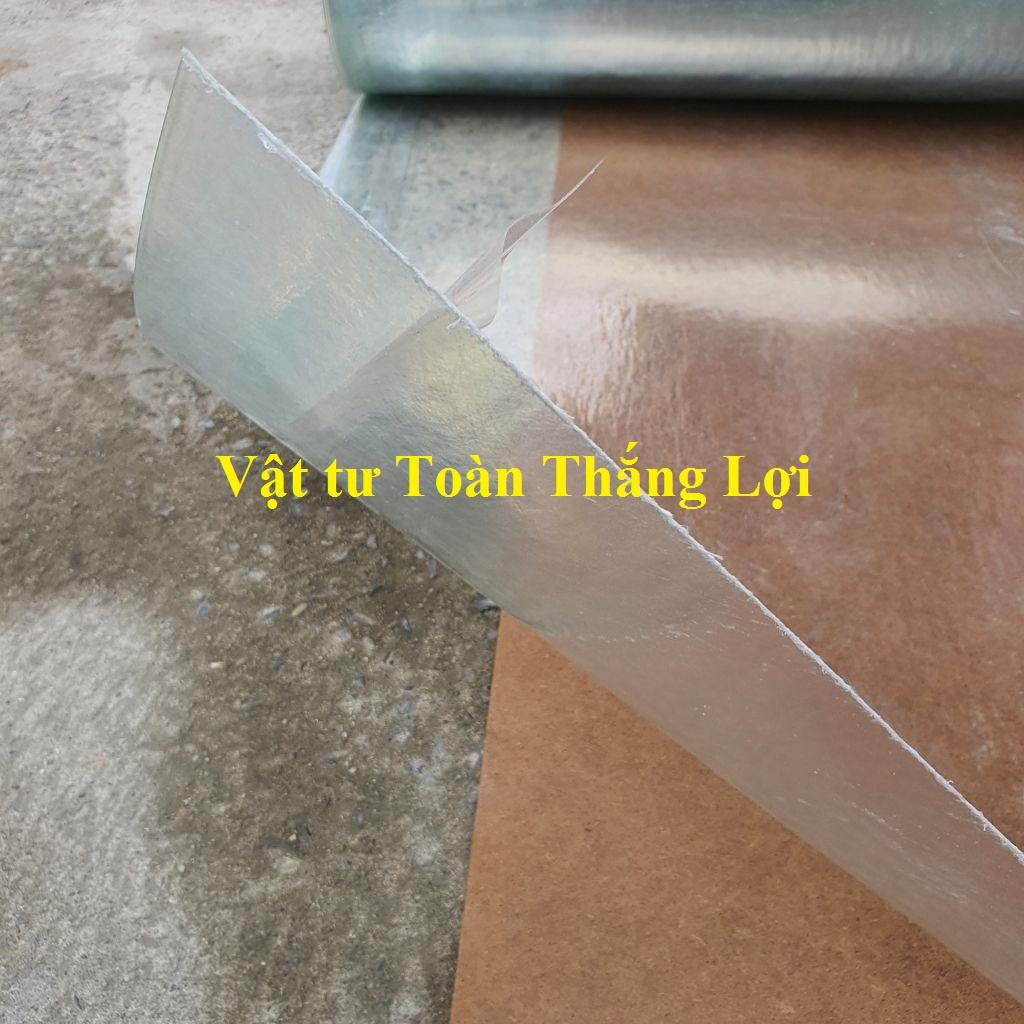 ( Khổ cao 1,2m x dày 8dem) Tôn nhựa lấy ánh sáng che mái nhà