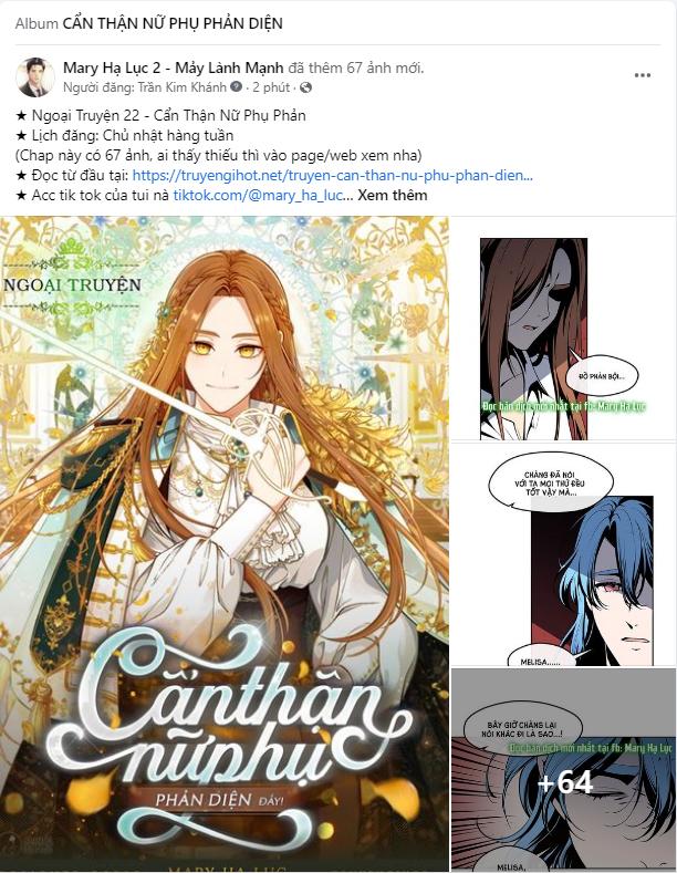 cẩn thận nữ phụ phản diện đấy! chapter 114 16