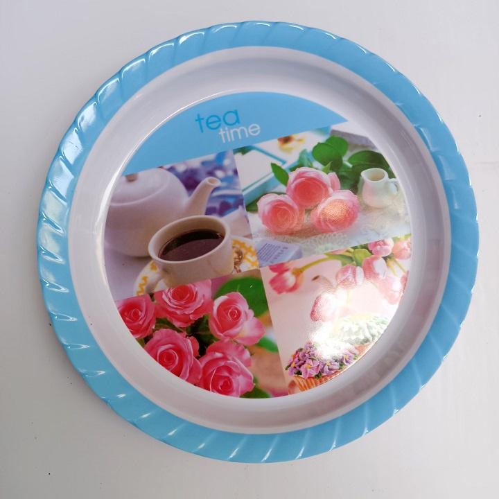 KHAY TRÒN NHỰA PHÍP ĐỰNG HOA QUẢ BÊ ĐỒ CAO CẤP