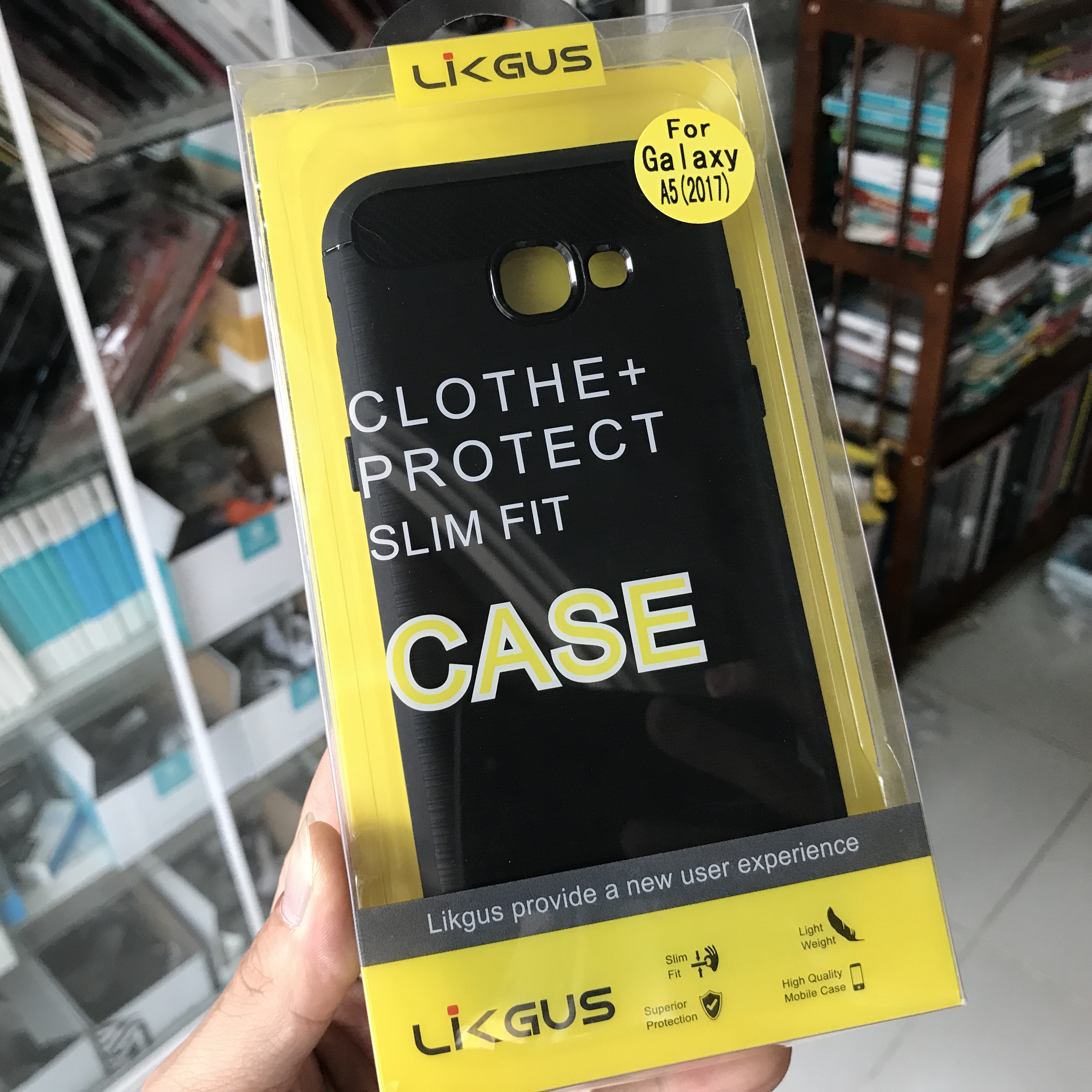 Ốp lưng Galaxy A7 2017 Likgus Armor - Hàng chính hãng