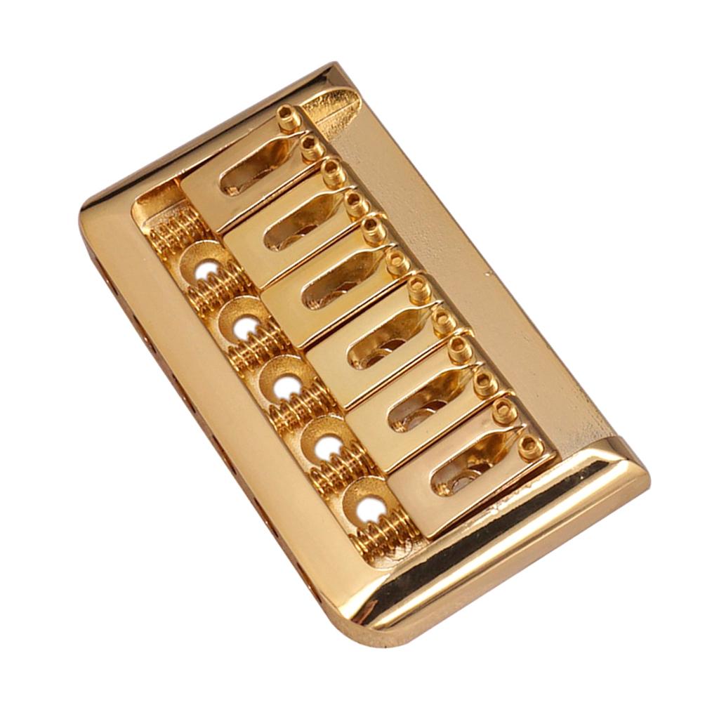 Phép Màu Sáng VÀNG ĐUÔI CỨNG CẦU thông qua dưới stringing 6 Dây Đàn Guitar Điện