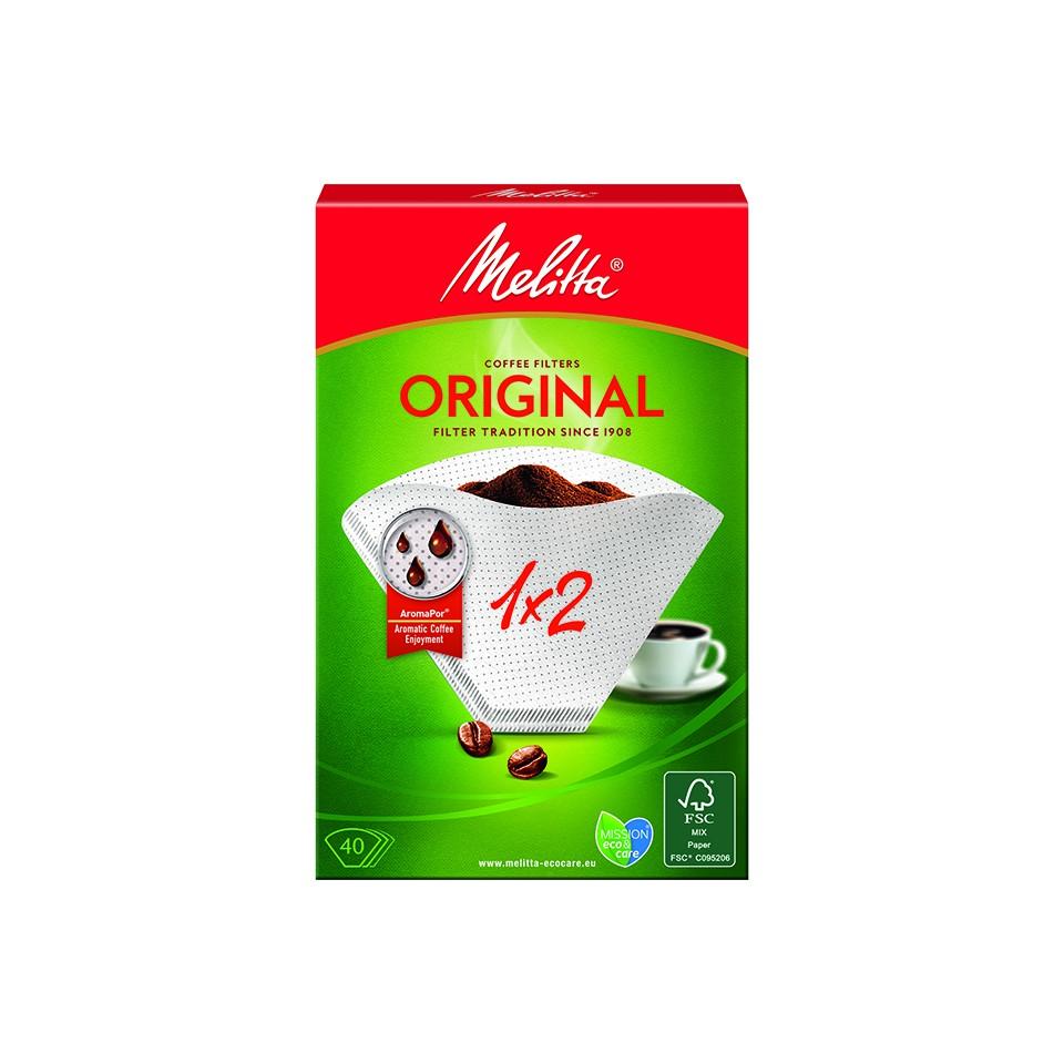 Giấy lọc cà phê Melitta (hộp 40 tờ) | Melitta coffee filter