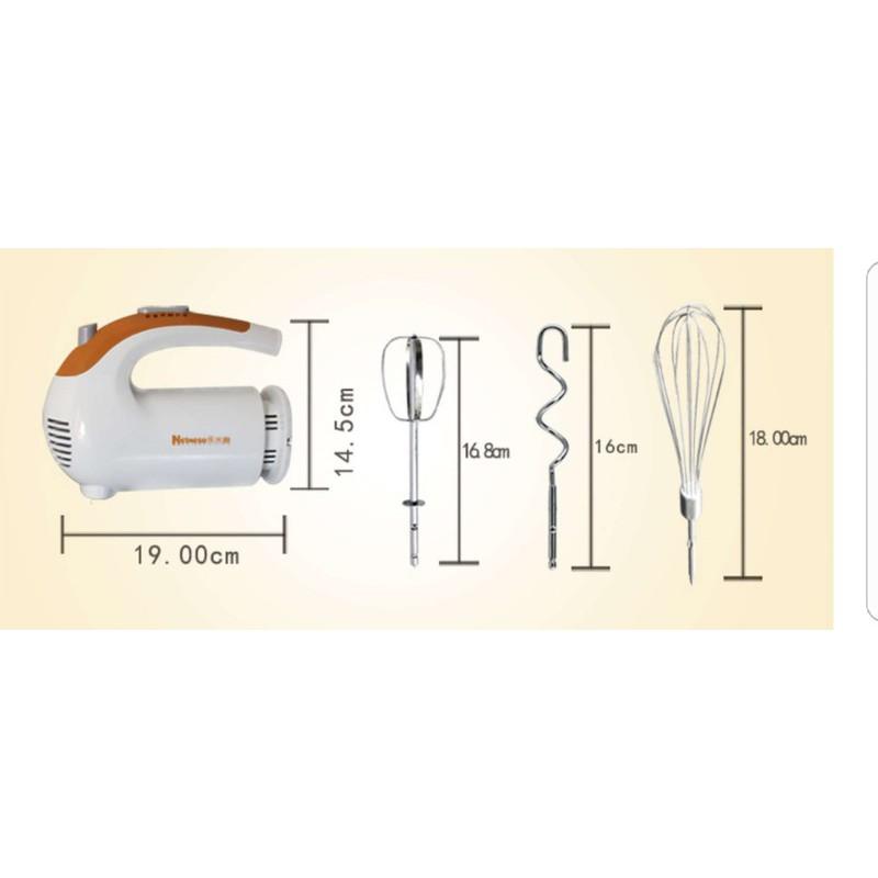 Máy Đánh Trứng 2 đầu Netmego N38D 300W