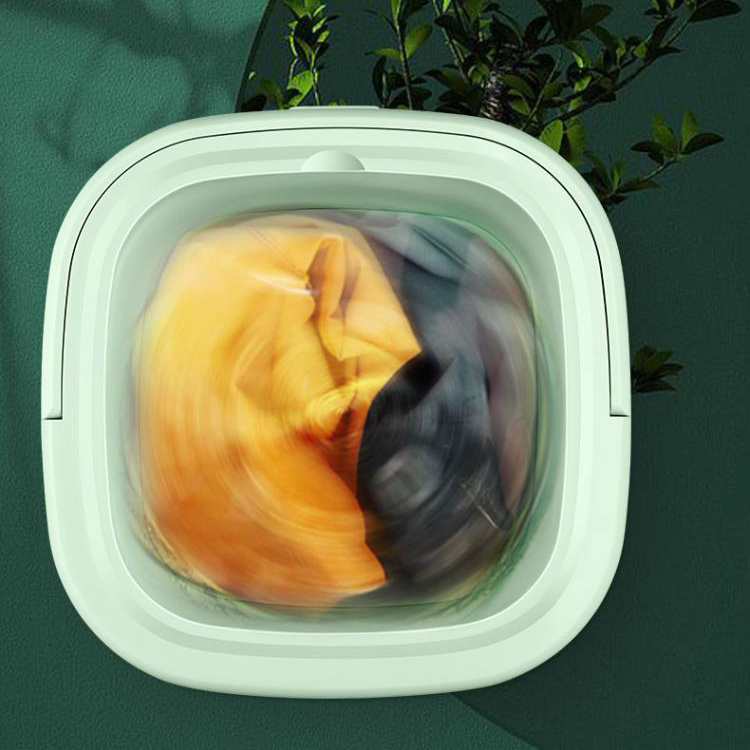 Thùng máy giặt mini gấp gọn - giao màu ngẫu nhiên
