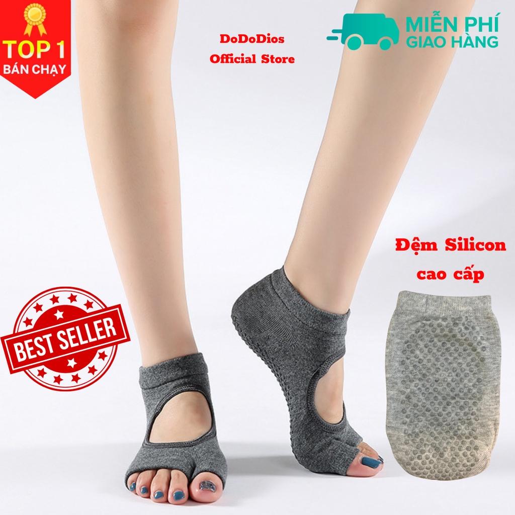 Vớ tập Yoga chống trượt DoDoDios có đính hạt Silicon dẻo tăng độ bám Giúp Bảo Vệ Khi Tập Luyện Yoga